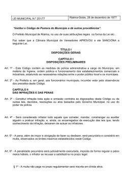 LEI MUNICIPAL N - Documento sem t&iacute;tulo