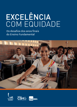 Excel&ecirc;ncia com Equidade