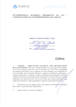 Veja protocolo de Requerimento