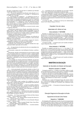 Despacho normativo n.º 28/2008