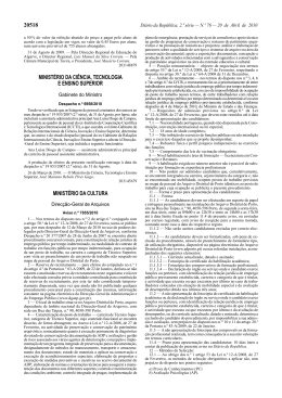 20518 ministério da ciência, tecnologia e ensino superior ministério