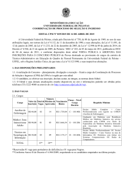 Edital - UFPel