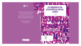 lei org&acirc;nica da assist&ecirc;ncia social (loas)