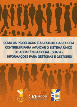 aqui - CREPOP - Conselho Federal de Psicologia