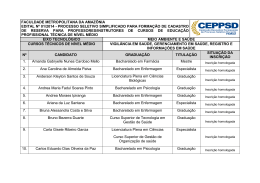 resultados das inscri&ccedil;&otilde;es &ndash; edital n&ordm;01 2014 pronatec