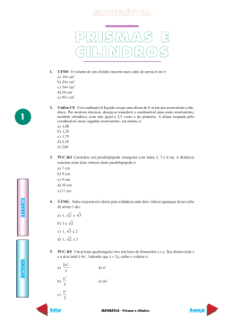 Geometria Espacial