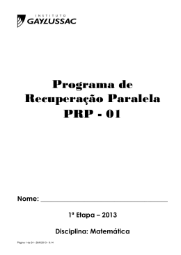 INGRESSO DE NOVOS ALUNOS 2002