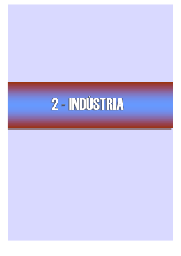 indicadores da indústrias