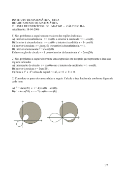 2a - Departamento de Matem&aacute;tica