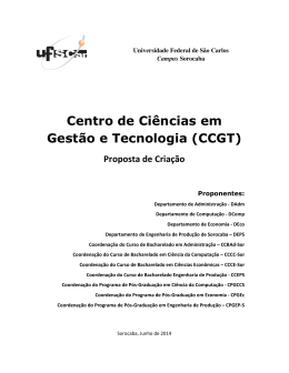 Proposta CCGT - Seja Bem-Vindo &agrave; SOC