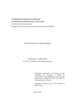 Normando - Disserta&ccedil;&atilde;o de Mestrado