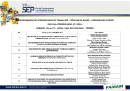 ci&ecirc;ncias da sa&uacute;de