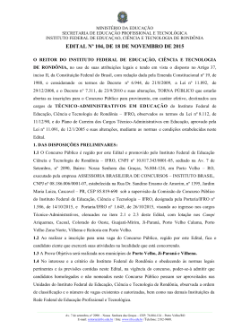 Edital - Instituto Brasil