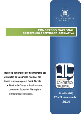 Acompanhando o Congresso 21112014