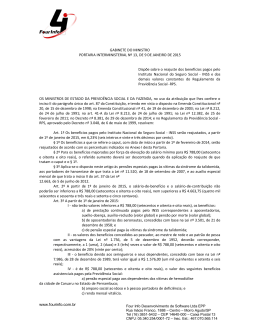 portaria interministerial n&ordm; 13, de 9 de janeiro de 2015