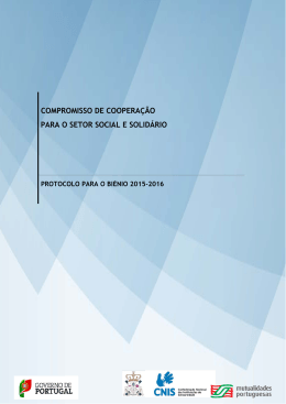Protocolo de Cooperação 2015-2016