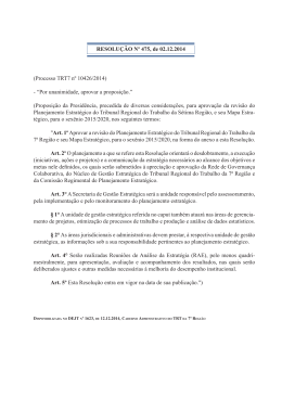 Resolu&ccedil;&atilde;o 475/2014 - Tribunal Regional do Trabalho 7&ordf; Regi&atilde;o