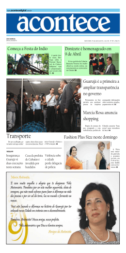 Edi&ccedil;&atilde;o 729 - 19/04/2013