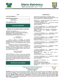 Di&aacute;rio Eletr&ocirc;nico - Governo do Estado do Rio Grande do Norte