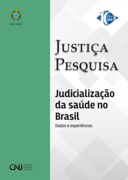 Judicialização da saúde no Brasil