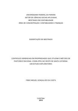 Pr&aacute;ticas de controles gerenciais