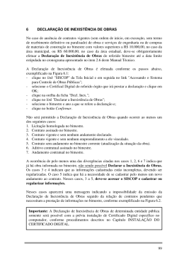 99 6 DECLARA&Ccedil;&Atilde;O DE INEXIST&Ecirc;NCIA DE OBRAS No caso