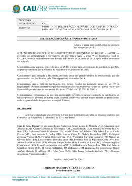 Amplia o prazo para justificativa de aus&ecirc;ncia nas elei&ccedil;&otilde;es
