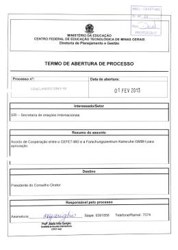 1 - CEFET-MG NavInfo