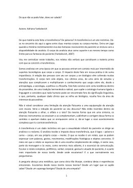 1 Do que n&atilde;o se pode falar, deve ser calado? Autora: Adriana