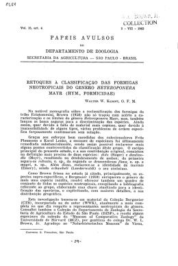 COLL vol. 15, art. 4 2 - vn - 1962 PAPÉIS AVULSOS