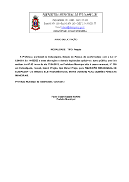 037.13 - EDITAL - Aquisi&ccedil;&atilde;o M&oacute;veis e equipamentos