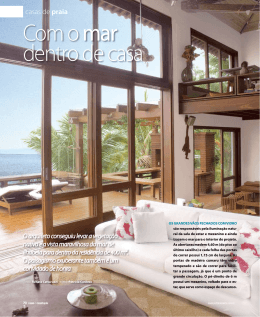 Com o mar dentro de casa - Arquiteto Oscar Cesar Leite Junior