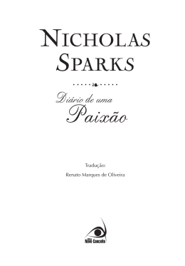 Di&aacute;rio de uma Paix&atilde;o