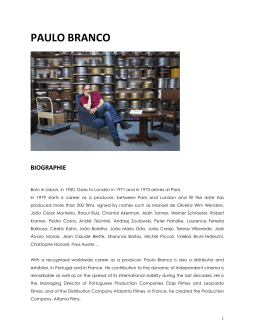 PAULO BRANCO - LEOPARDO Filmes