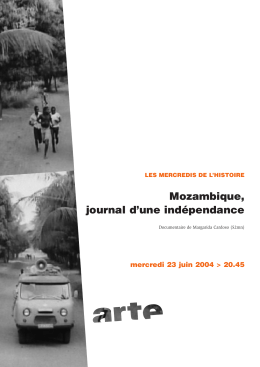 Mozambique, journal d`une indépendance