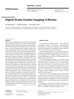 Digital Ocular Fundus Imaging: A Review