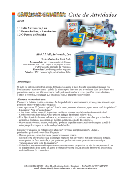 Guia de Atividades - Kit 1