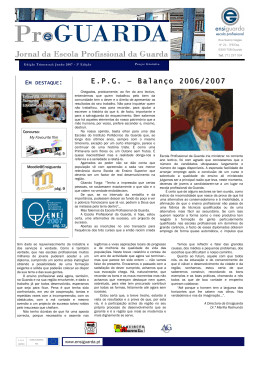 E.P.G. &mdash; Balan&ccedil;o 2006/2007