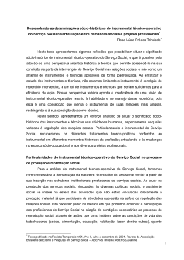 Para desvendar o significado do instrumental t&eacute;cnico