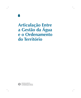 Articula&ccedil;&atilde;o Entre a Gest&atilde;o da &Aacute;gua e o Ordenamento do Territ&oacute;rio