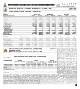 Prefeitura Municipal da Estância Balneária de Caraguatatuba