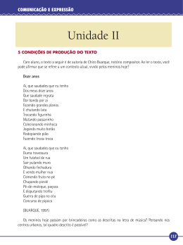 Unidade II - Disciplinas On-line
