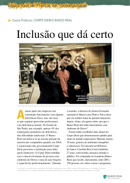 Inclusão que dá certo