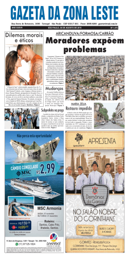 Publica&ccedil;&atilde;o