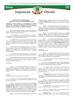 Edi&ccedil;&atilde;o 52 - 27/11/2015 - Imprensa Oficial | Ano