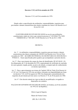 Decreto 213/70 - SINPOL