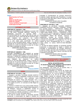 DI&Aacute;RIO ELETR&Ocirc;NICO