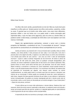 Se n&atilde;o tiv&eacute;ssemos dez dedos nas m&atilde;os