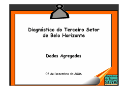 apresentação dos resultados do diagnóstico realizada em 05/12/2006