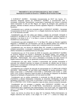 28/2008 - Vice-Presid&ecirc;ncia do Governo Regional dos A&ccedil;ores